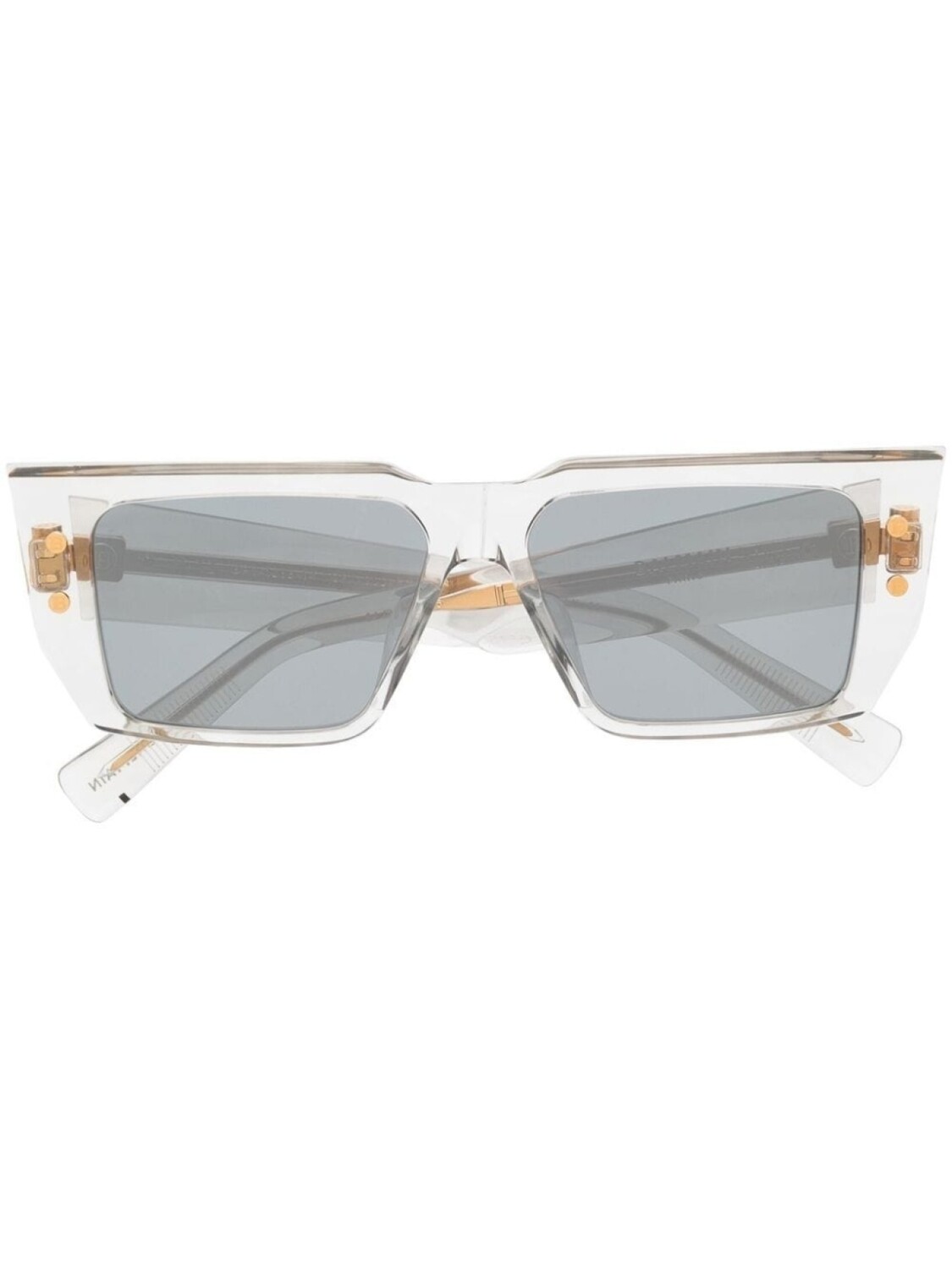 

Balmain Eyewear солнцезащитные очки B-VI в прямоугольной оправе, серый