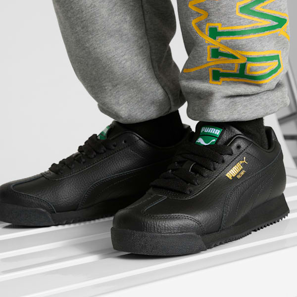 Кроссовки для больших детей Roma 24 Standard Puma, черный — фото 2