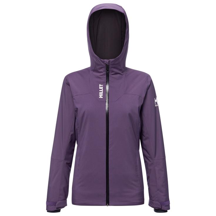 

Функциональная куртка Brevent Jacket с фиолетовым бархатом - s Millet