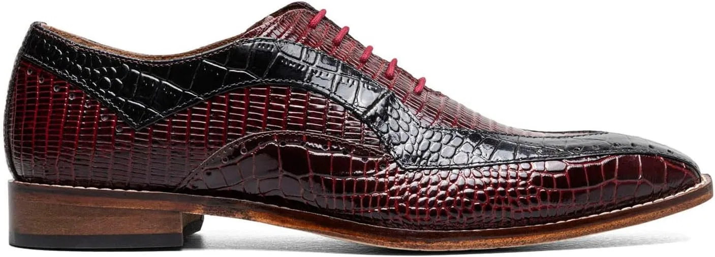 Мужские оксфорды Stacy Adams Tallero на шнуровке, Burgundy Multi — фото 2