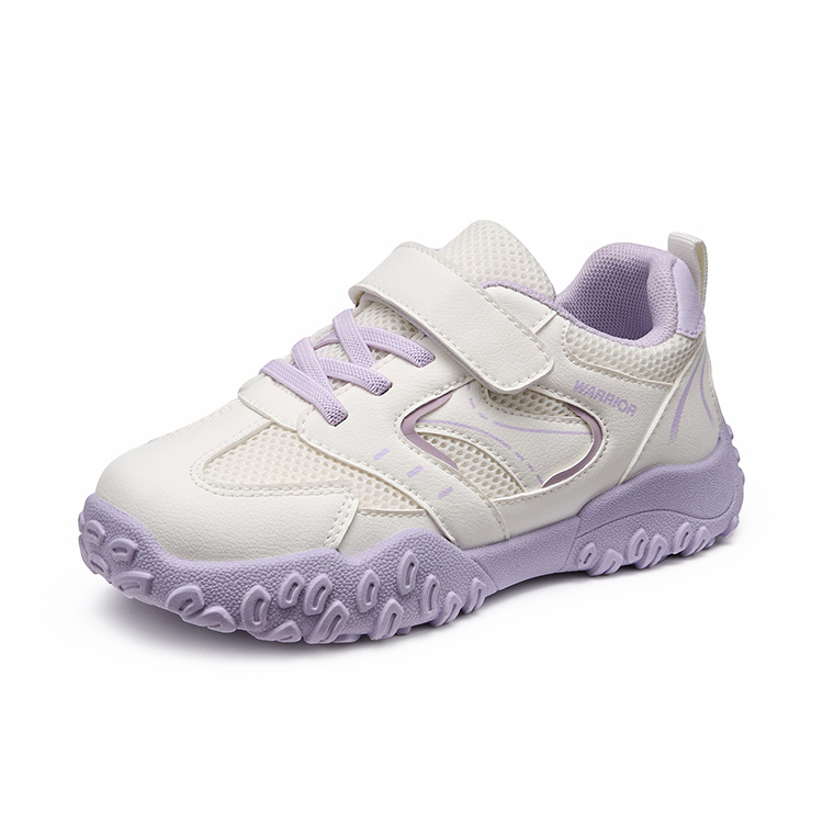 Детские кроссовки для бега Low top с амортизацией, легкие и устойчивые к истиранию WARRIOR, розовый — фото 4