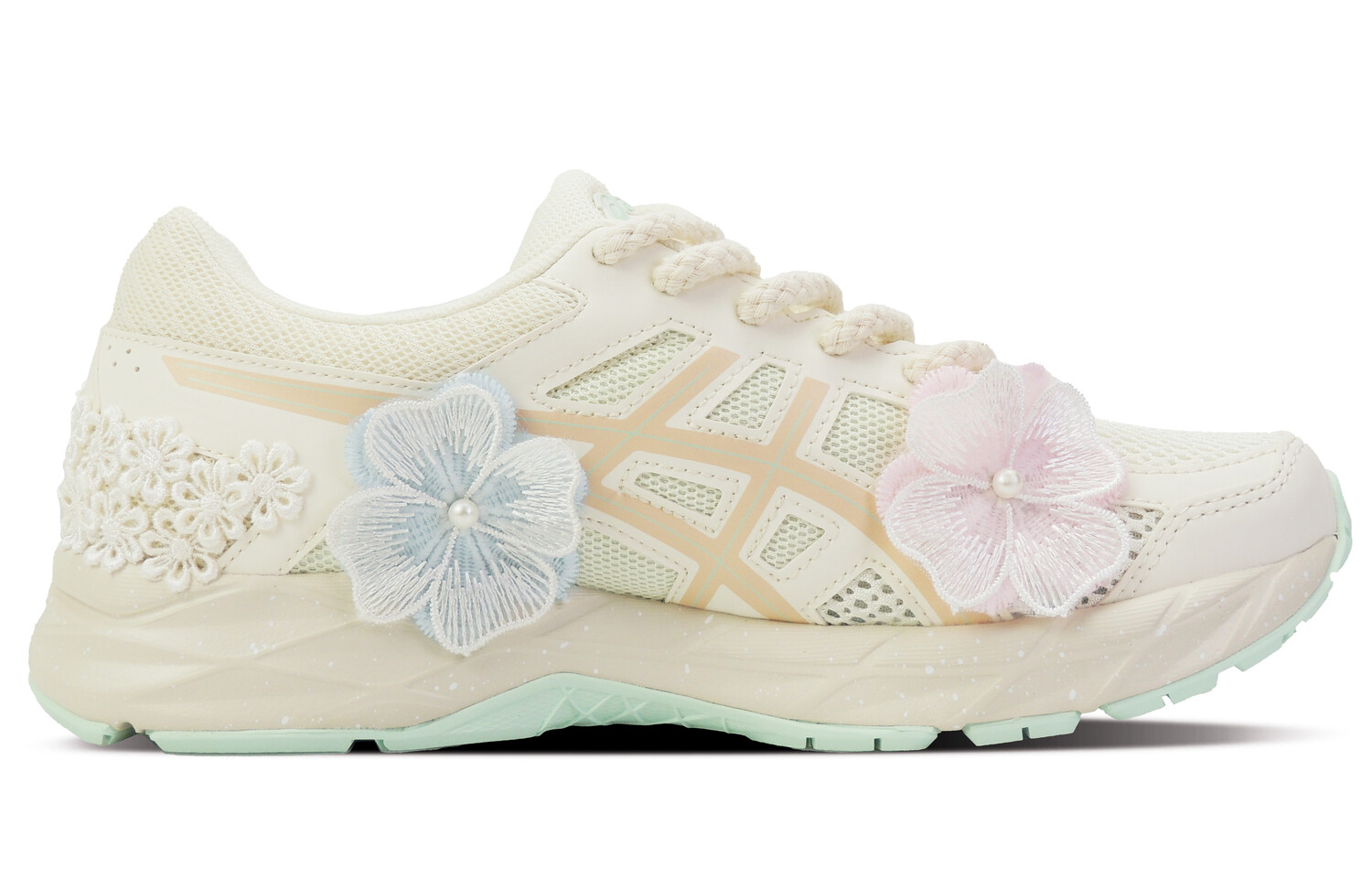 

Кроссовки Gel-Contend 4 женские с низким верхом розового цвета Asics, светло-розовый