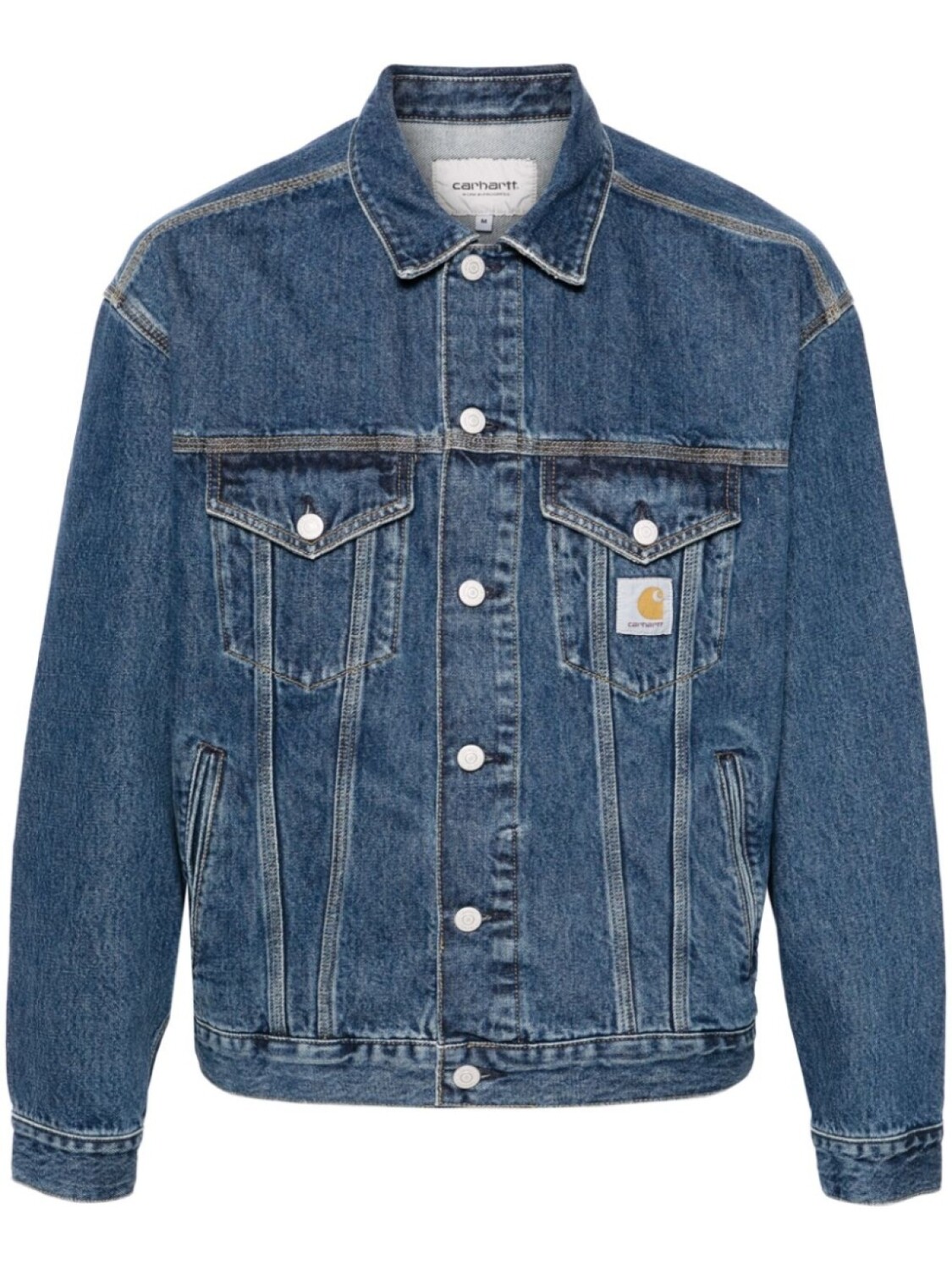 

Carhartt WIP джинсовая куртка Helston, синий
