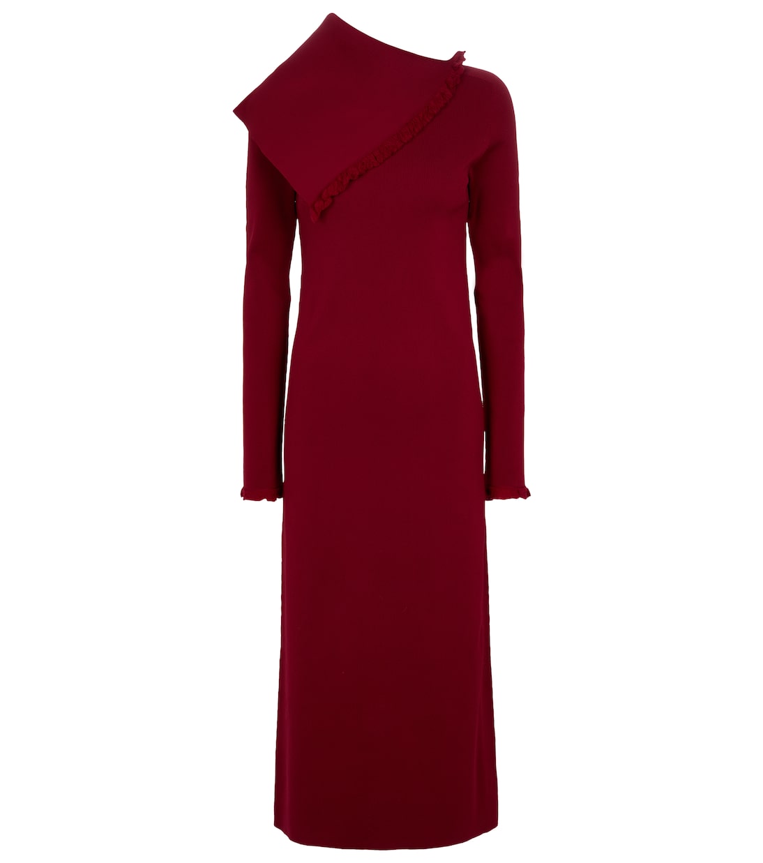 

Трикотажное платье миди Jil Sander, Dark Red