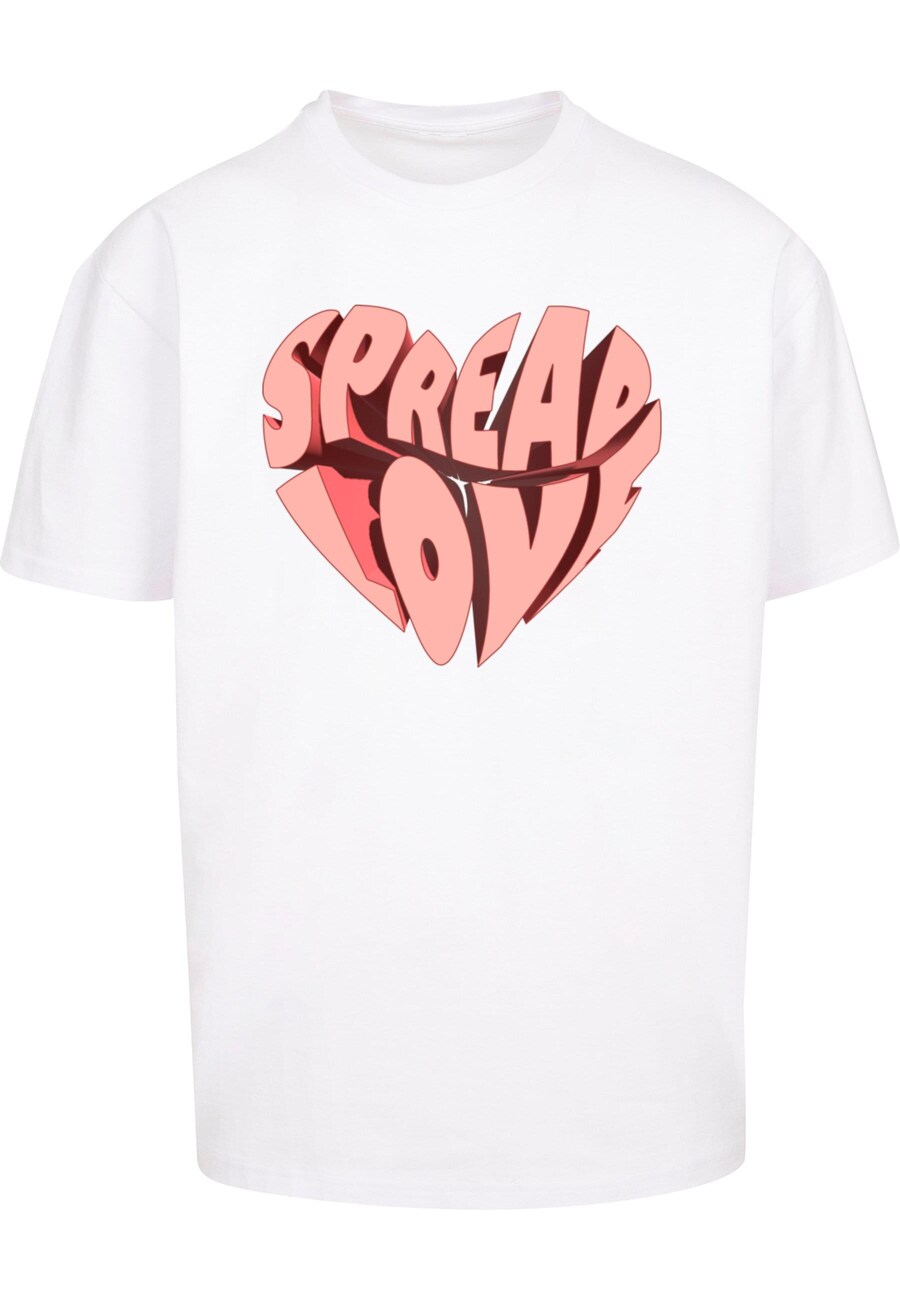 

Рубашка Merchcode Hugs & Love - Spread Love, белый