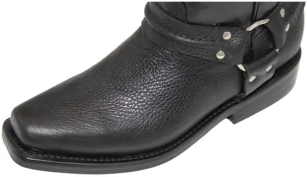 

Мужские мотоциклетные байкерские ботинки Western Shops из натуральной кожи The Western Shops, черный