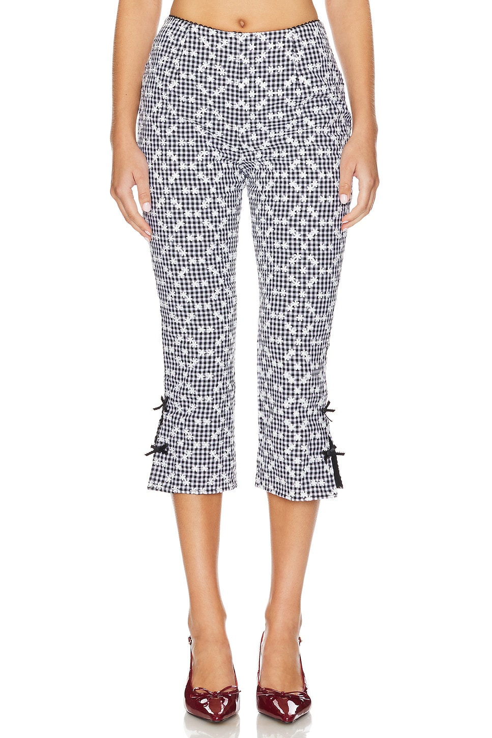 

Брюки мими For Love & Lemons, черный