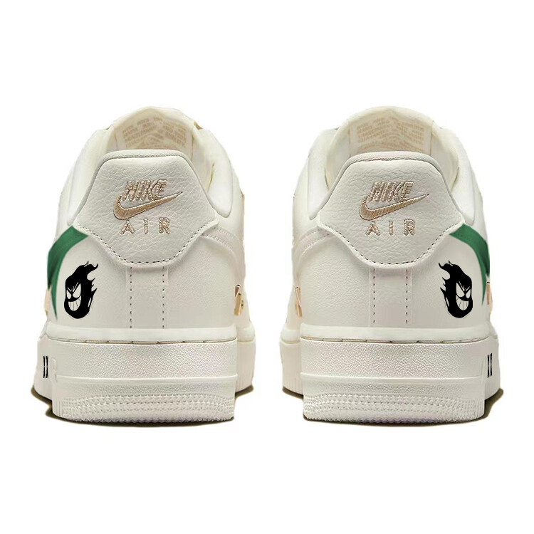 Кроссовки Nike Air Force 1 Skateboarding Shoes Women's Low-top Black/white, белый — фото 4