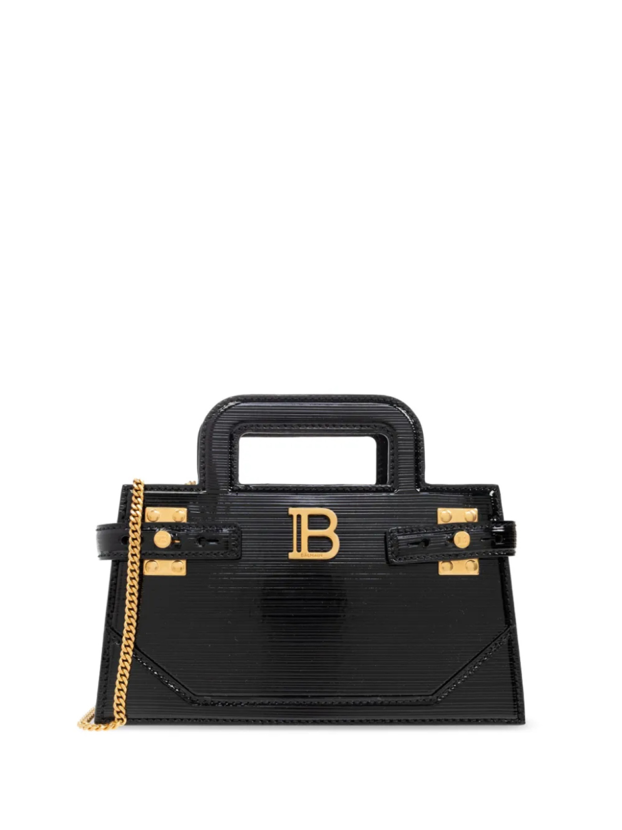 

Маленькая сумка-тоут B-Buzz Balmain, черный