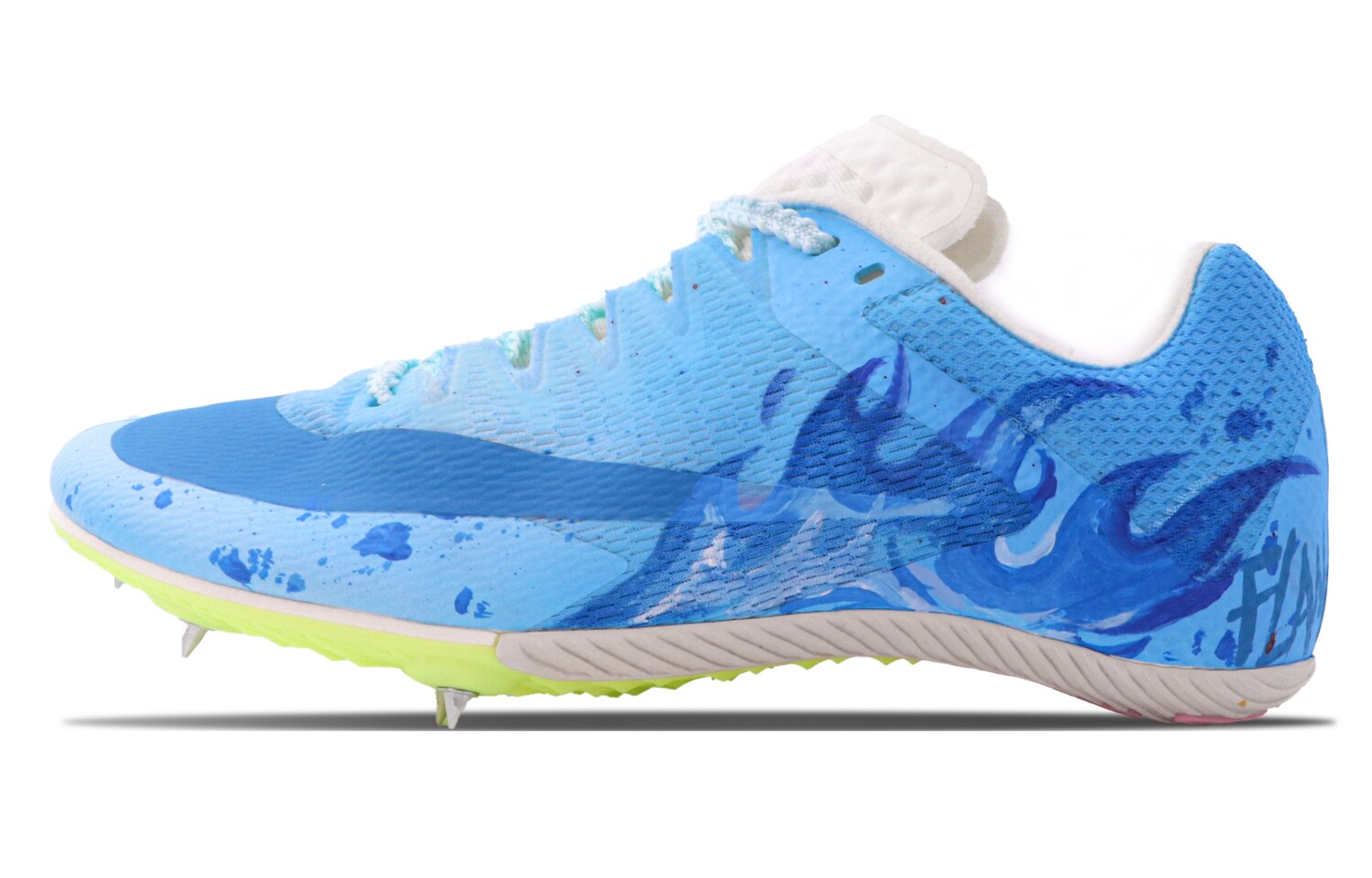 

Кроссовки Zoom Rival Running унисекс с низким верхом белого цвета Nike