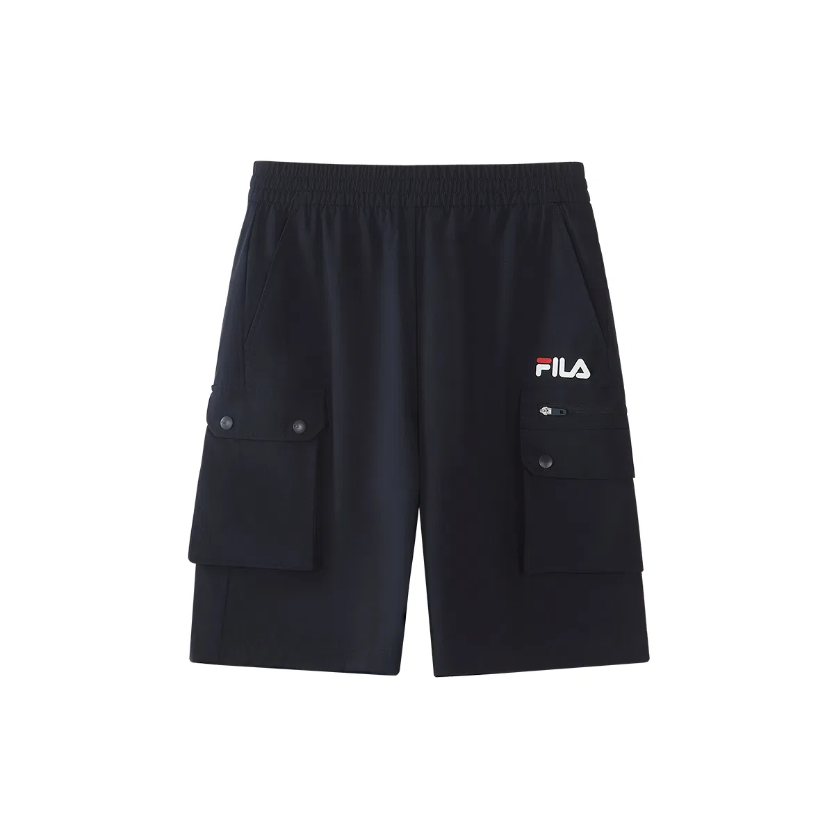Шорты в стиле милитари FILA KIDS королевский синий