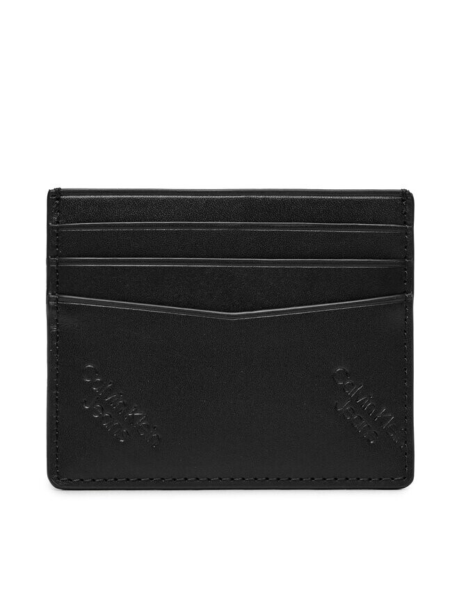 

Картхолдер Logo Print Cardcase 6Cc Calvin Klein, черный