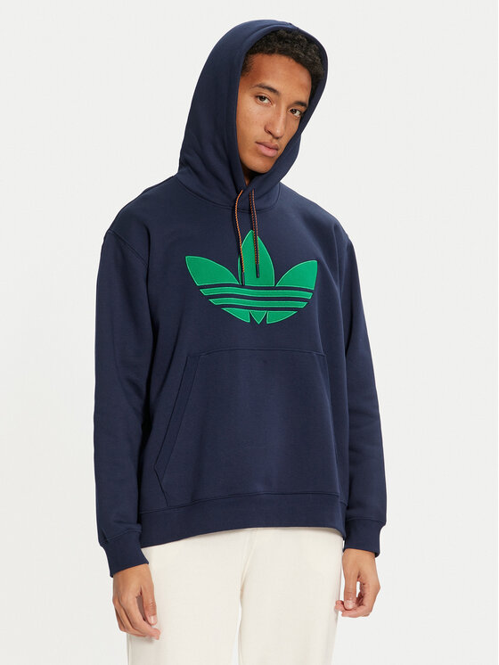 

Толстовка свободного кроя Adidas, синий