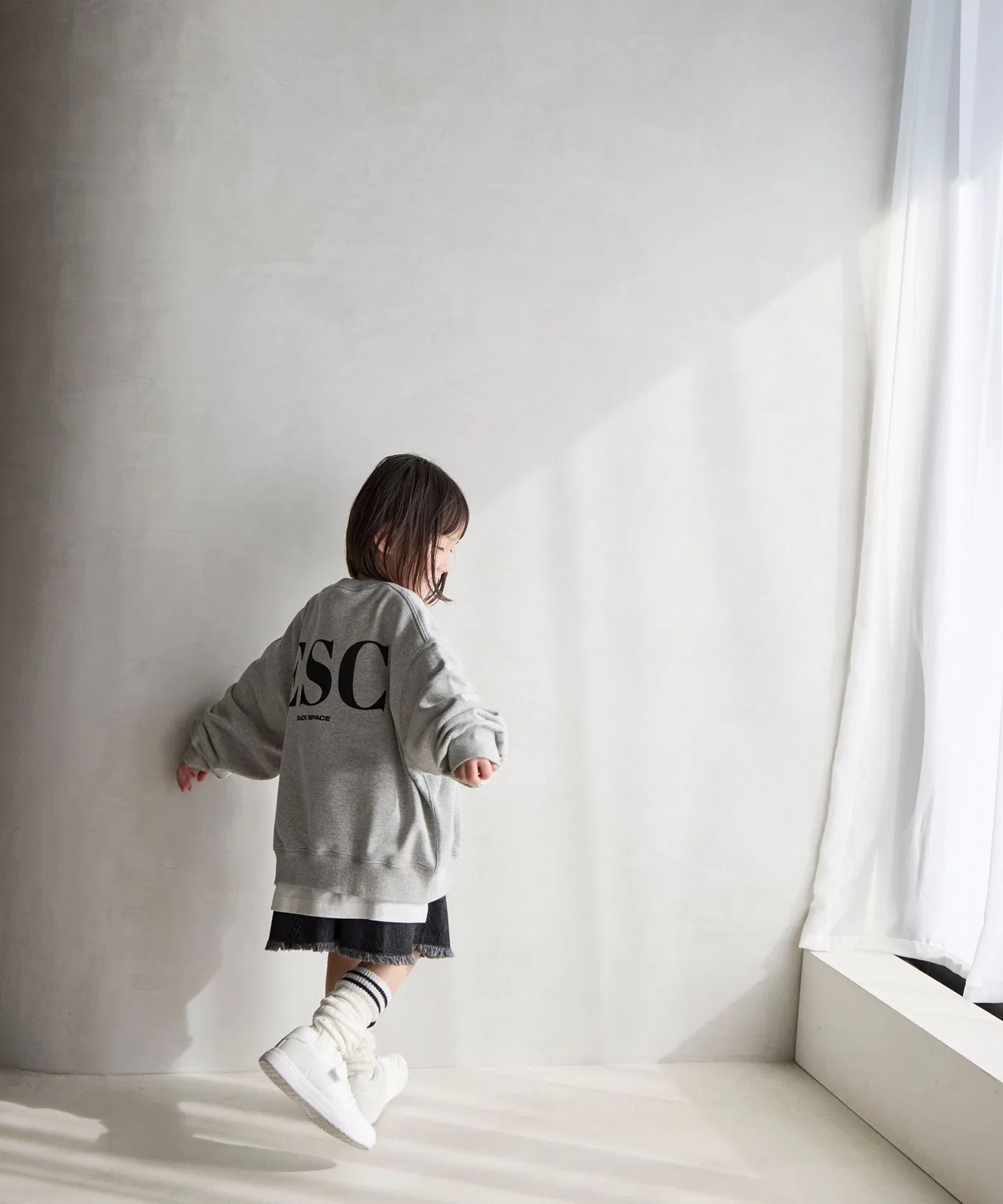 Юбка джинсовая с боковыми карманами, Kids, 100% хлопок, цвет one wash — фото 3