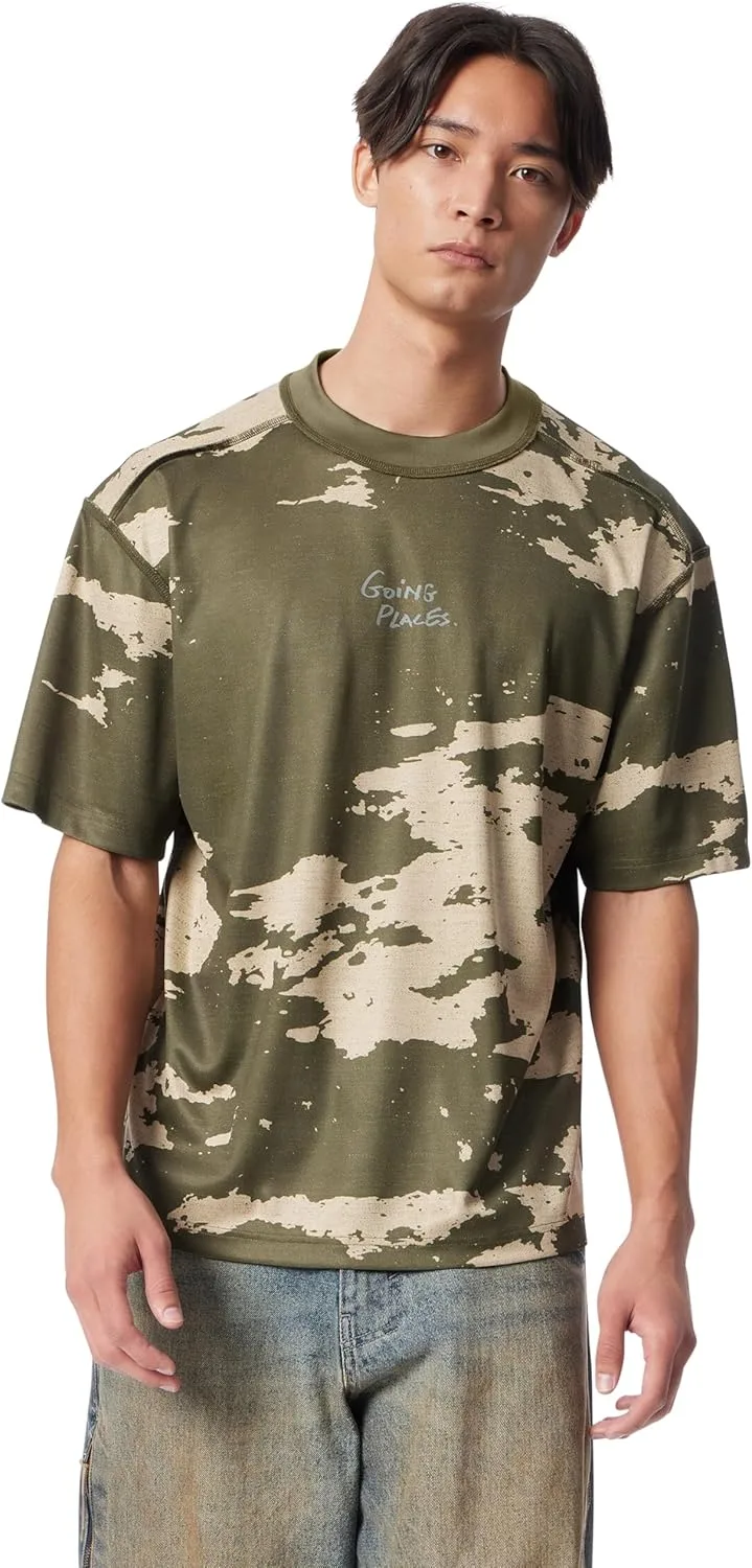 

Мужская футболка с принтом Performance Cross-eyed Moose