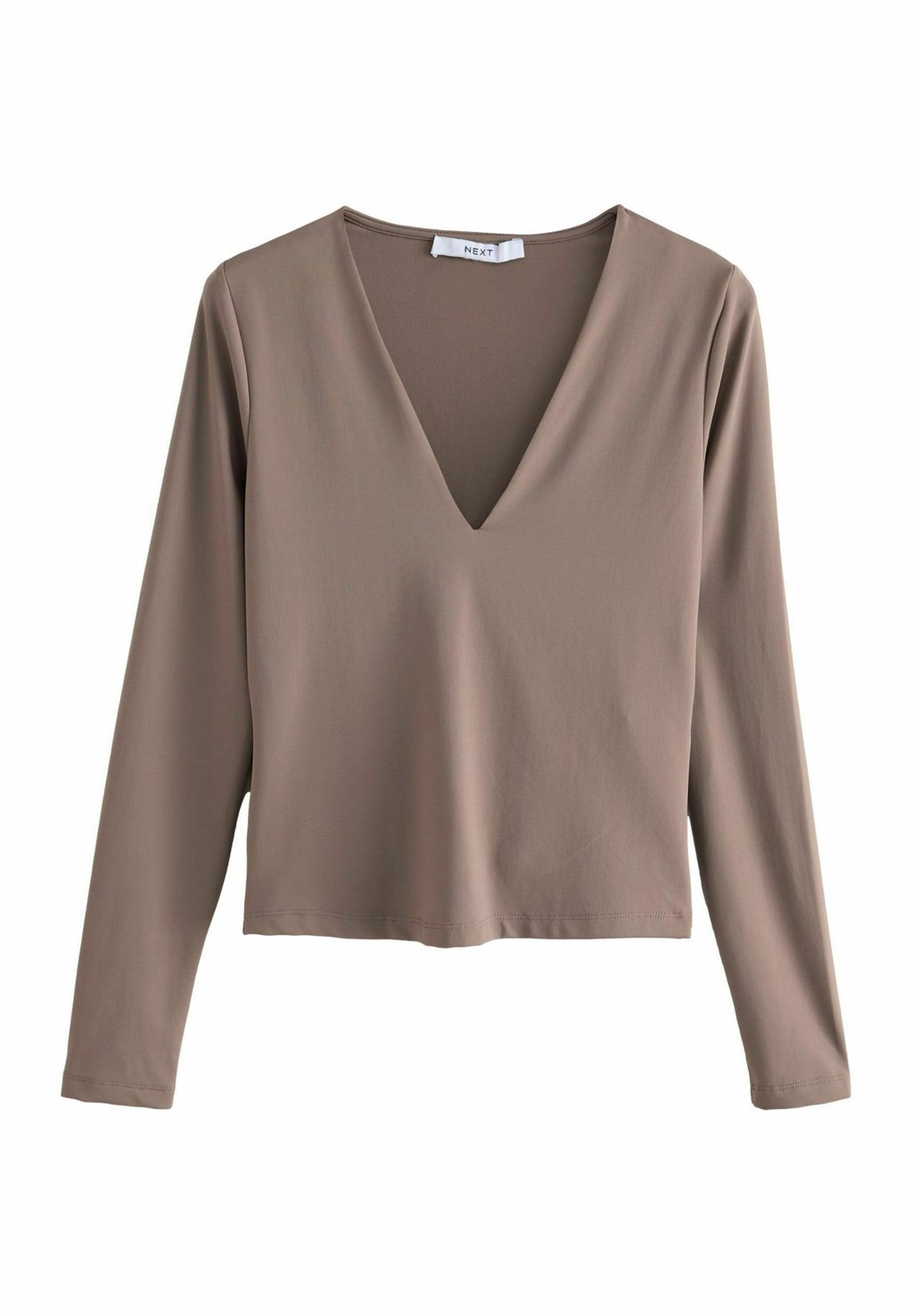 

Топ с длинными рукавами LONG SLEEVE Next, коричневый
