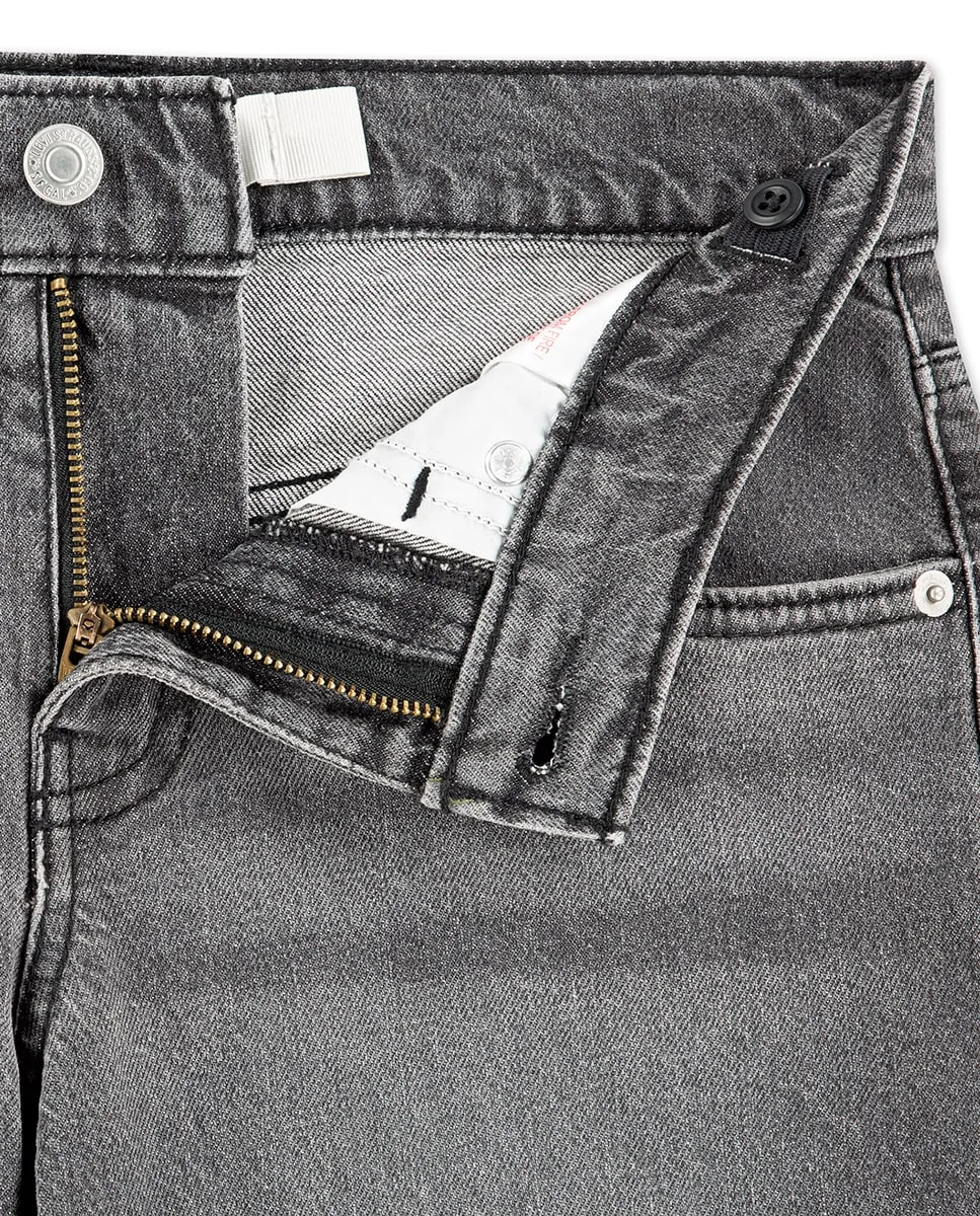 Узкие джинсы Stay Loose для мальчика Levi's, серый — фото 4