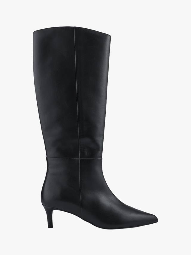 Кожаные ботинки Catia до колена Jones Bootmaker, Black