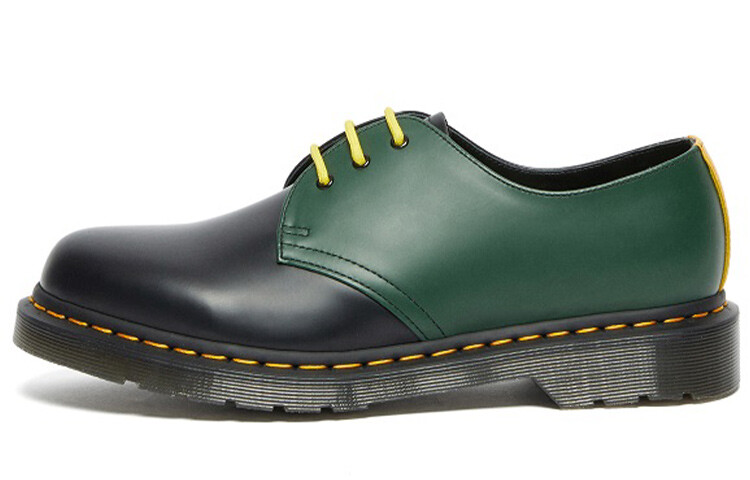 

1461 Женская повседневная обувь унисекс черного/зеленого цвета Dr.Martens