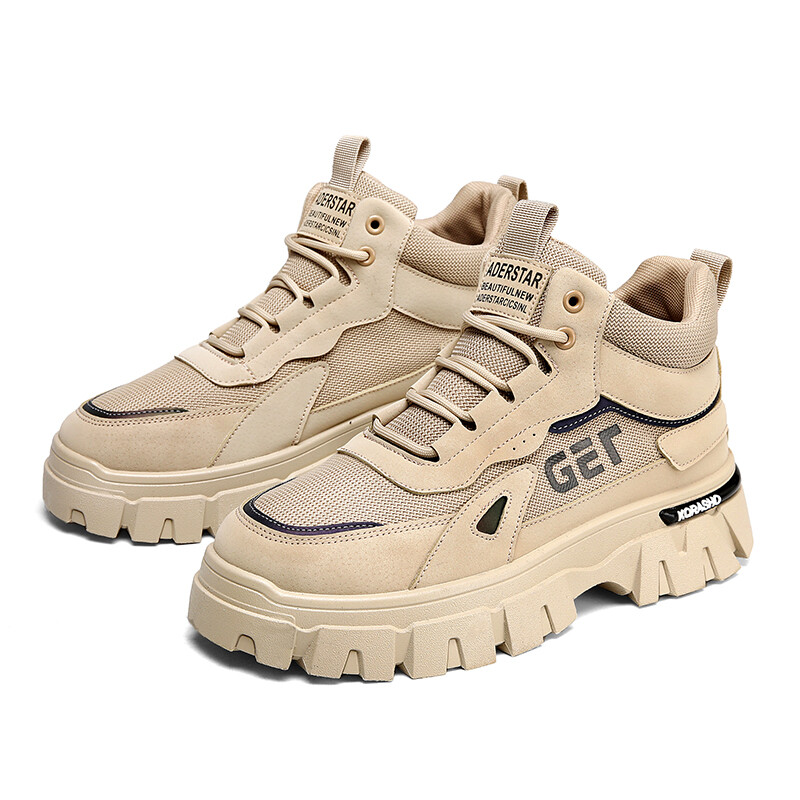 

Мужские ботинки Cahhrrn X Martin Boot Men Beige M.M Party
