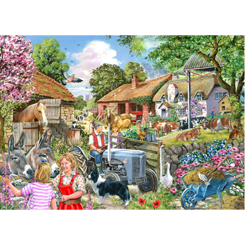 

Пазлы At The Farm Gate Big 500 Puzzle