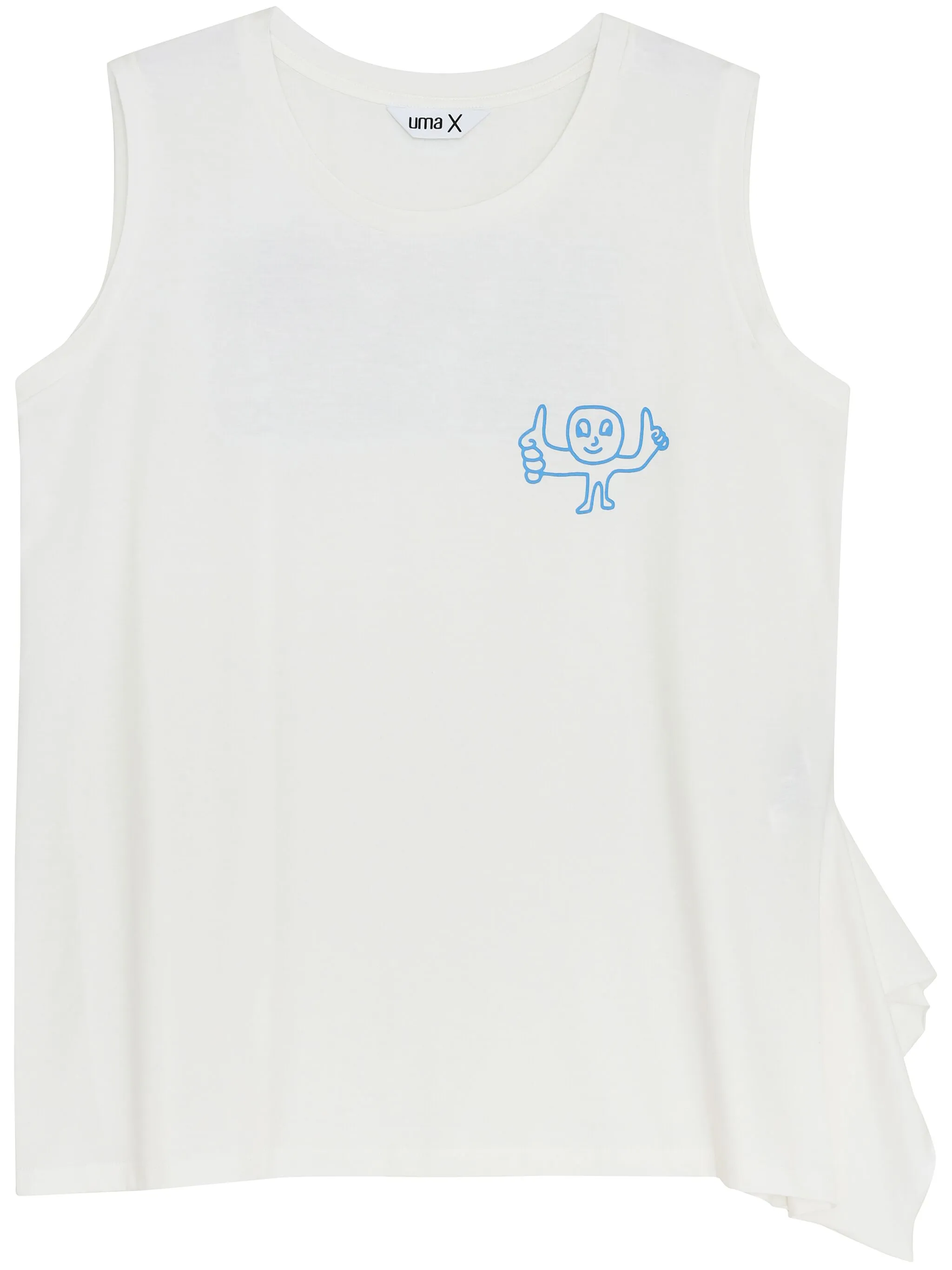 

Топ с надписью Uma | Raquel Blay, белый