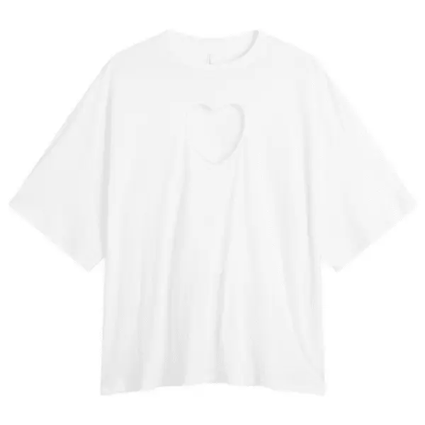 

Надето в футболке оверсайз Skims, Snow, Белый, Надето в футболке оверсайз Skims, Snow