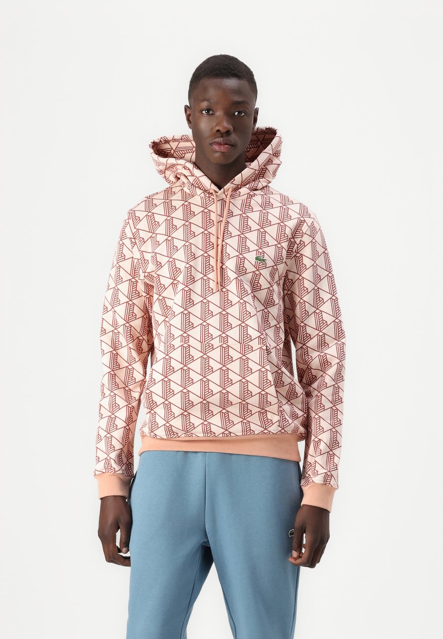 

Толстовка Lacoste Sweatshirt, Latte/Iberis/Red