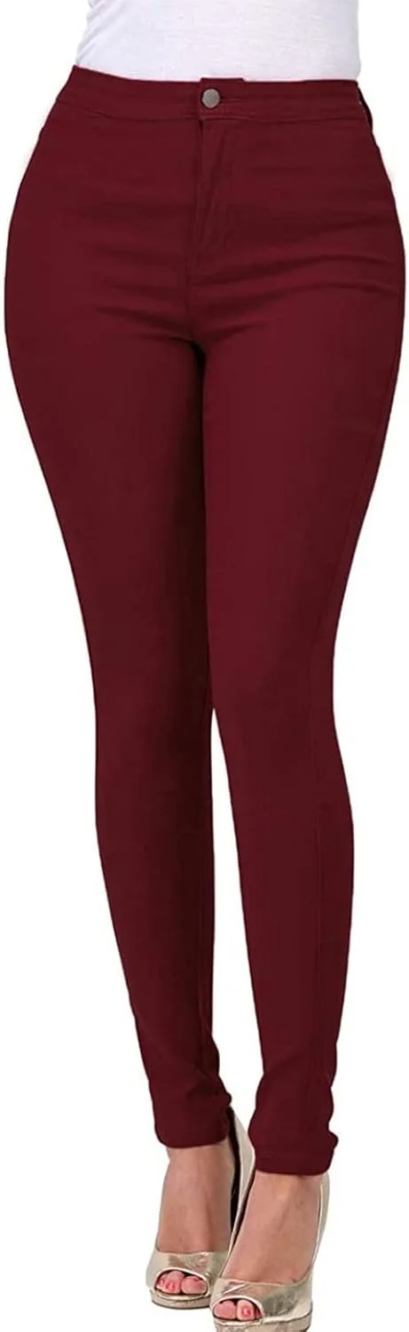 

Женские джинсы скинни с высокой посадкой Stretch Shaping Pull-up RTHLEQIEE