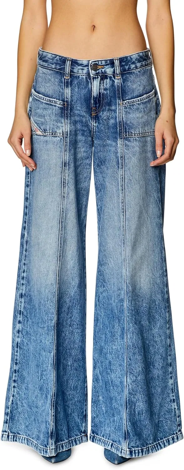 Джинсы клеш Diesel, Denim