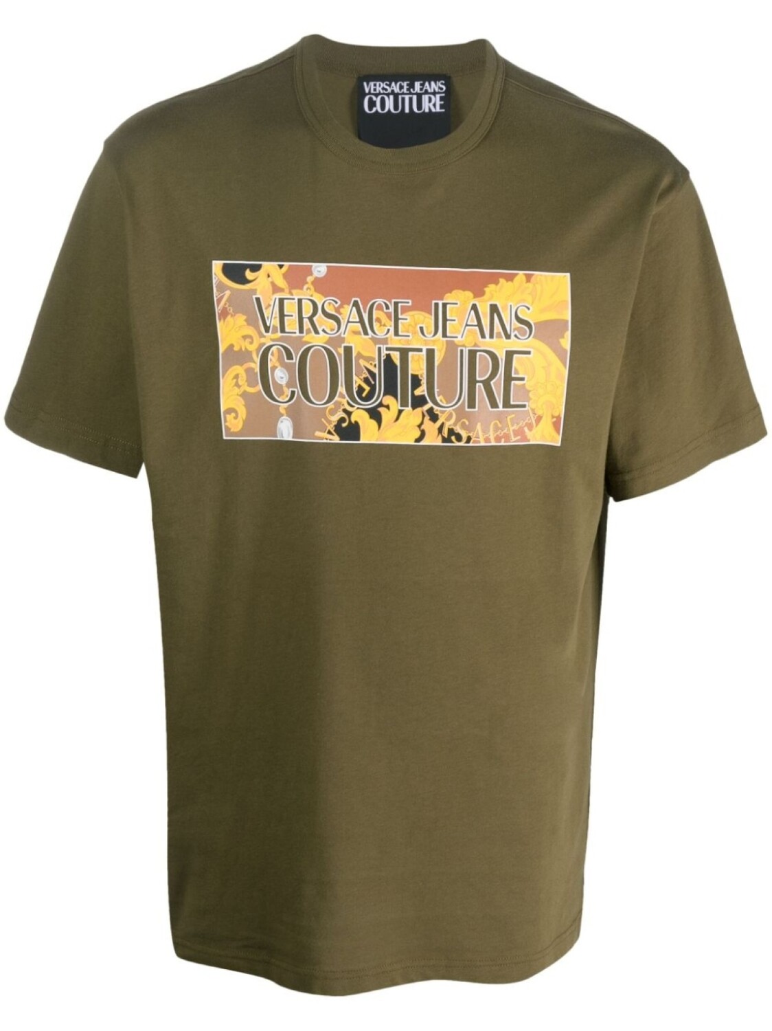 

Versace Jeans Couture футболка с логотипом, зеленый