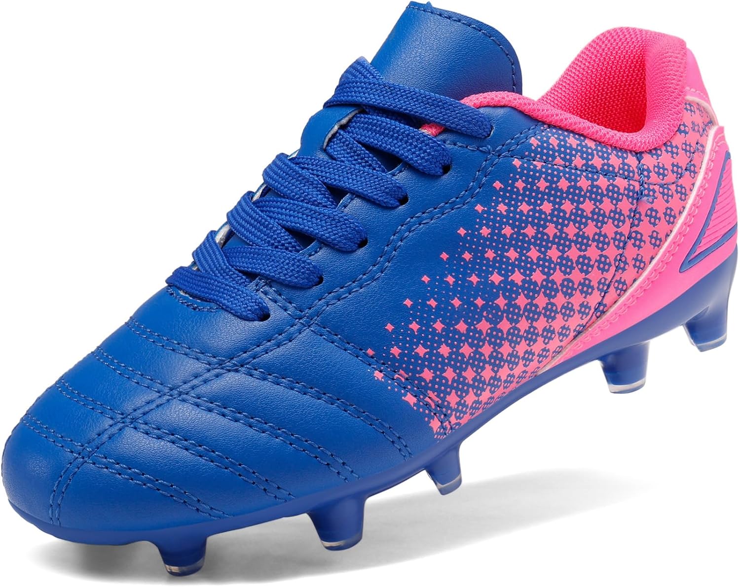 

Кроссовки DREAM PAIRS для мальчиков и девочек для активного отдыха на улице, футбольная обувь для маленьких и больших детей, синий/фуксия