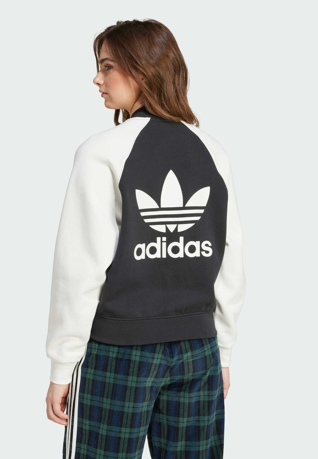 

Толстовка на молнии TREFOIL COLLEAGUE adidas Originals, черный