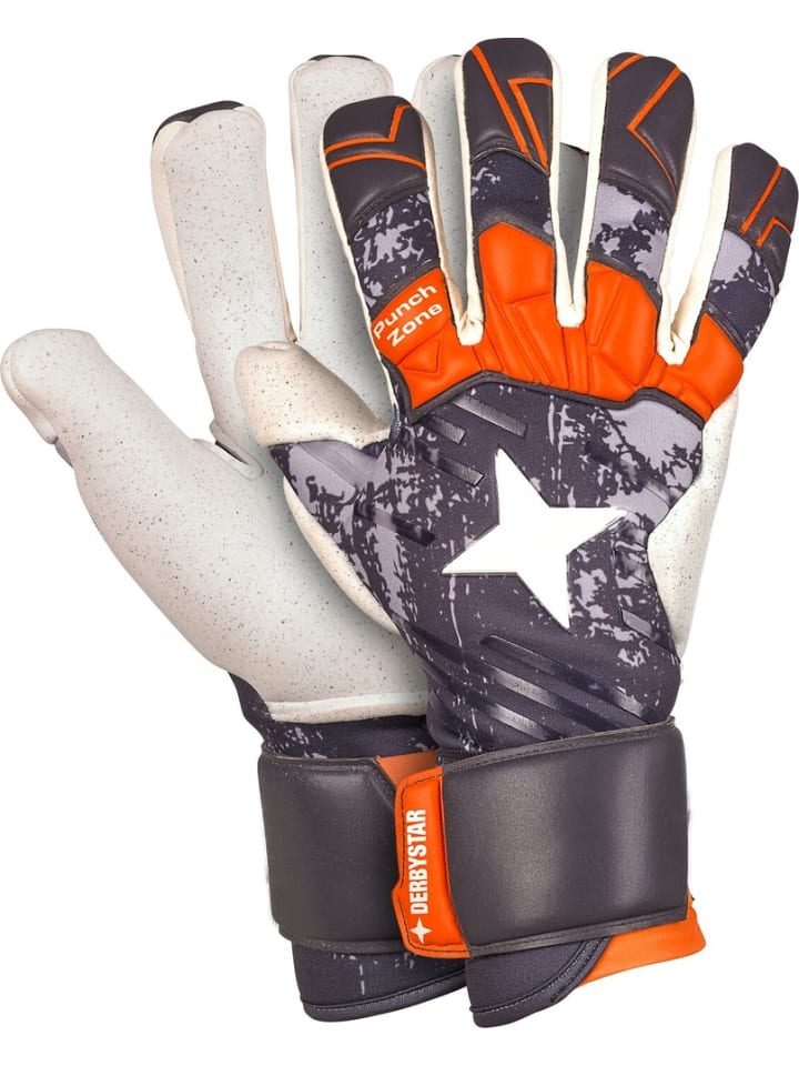 

Derbystar Вратарские перчатки "Aps Pro Grip V22" серого цвета