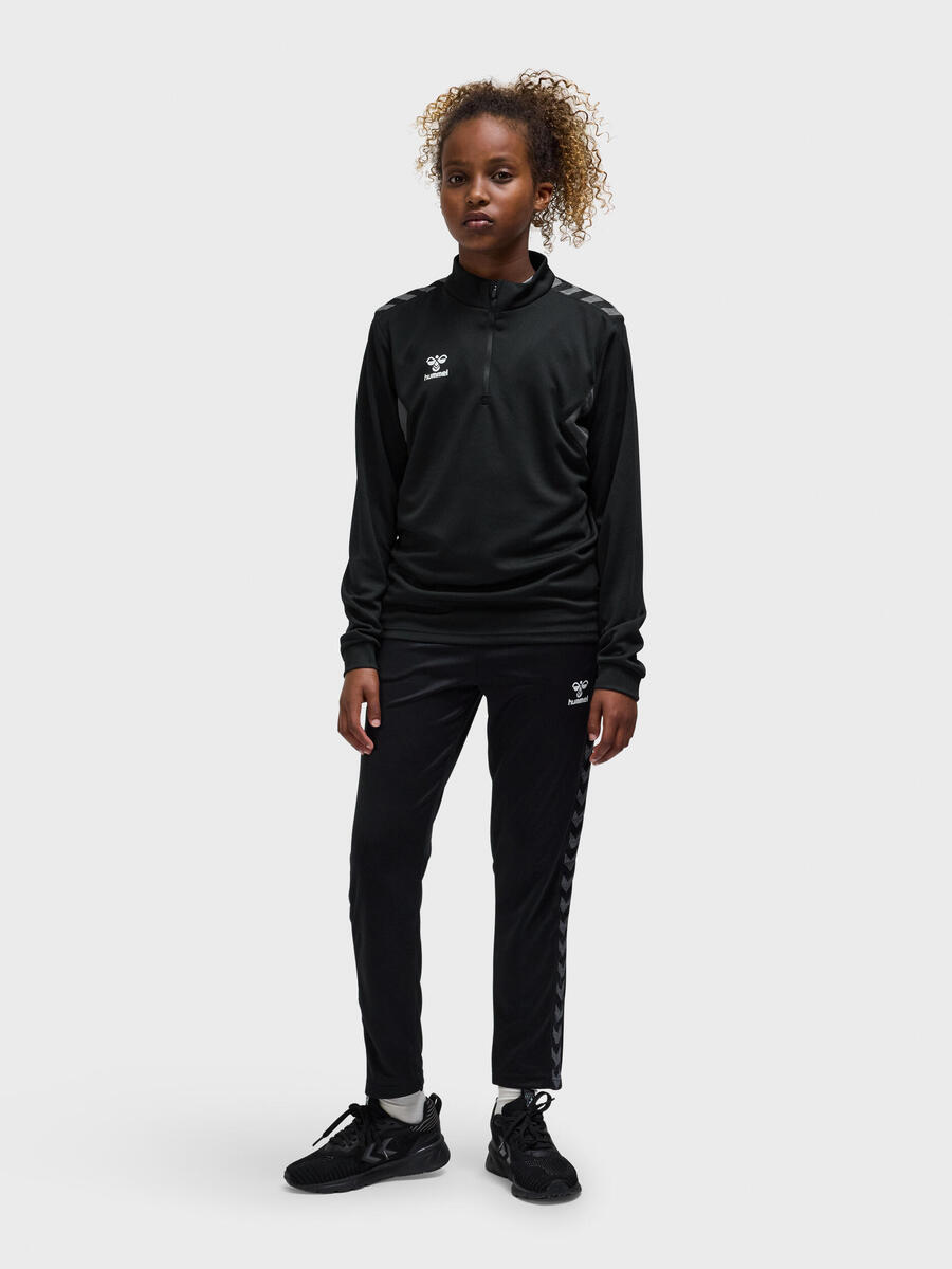 Толстовка с полумолнией Hmlauthentic футбольная детская HUMMEL — фото 4