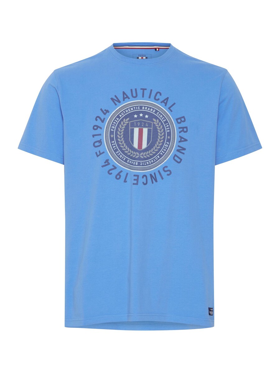 

Классическая футболка FQ1924 Shirt Tom, синий/темно-синий