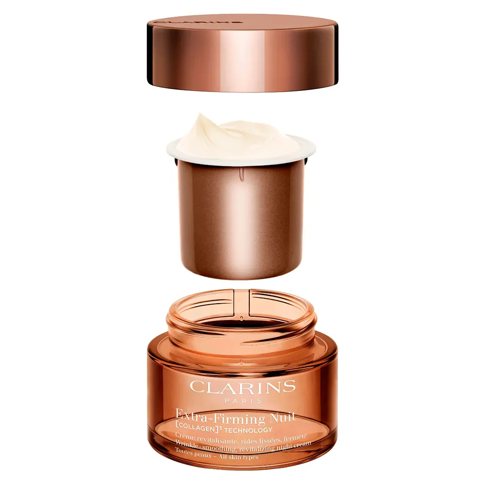 Крем для лица Clarins — Extra firming crema noche todo tipo de pieles, 50 мл — фото 3