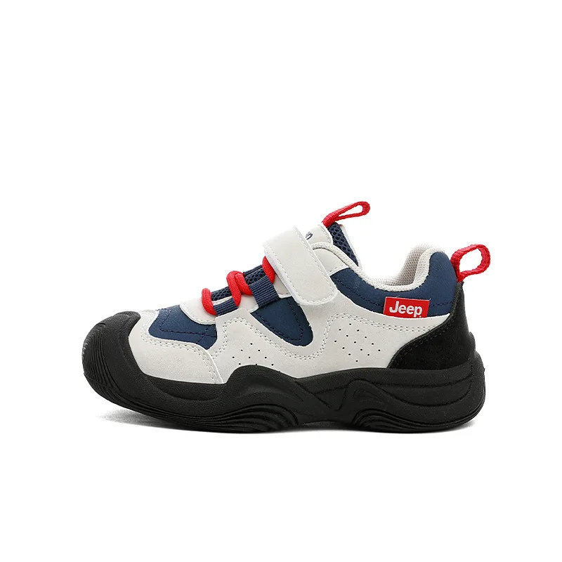 Jeep Кроссовки low top casual для детей в серо-сине-красном цвете