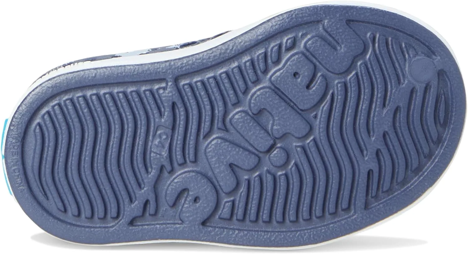 Кроссовки Native Shoes Jefferson для детей любого пола (малыши/маленькие дети), сине-белый — фото 3