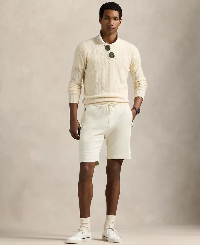 

Мужские роскошные джерси шорты длиной 8,5 дюймов Polo Ralph Lauren, коричневый/бежевый