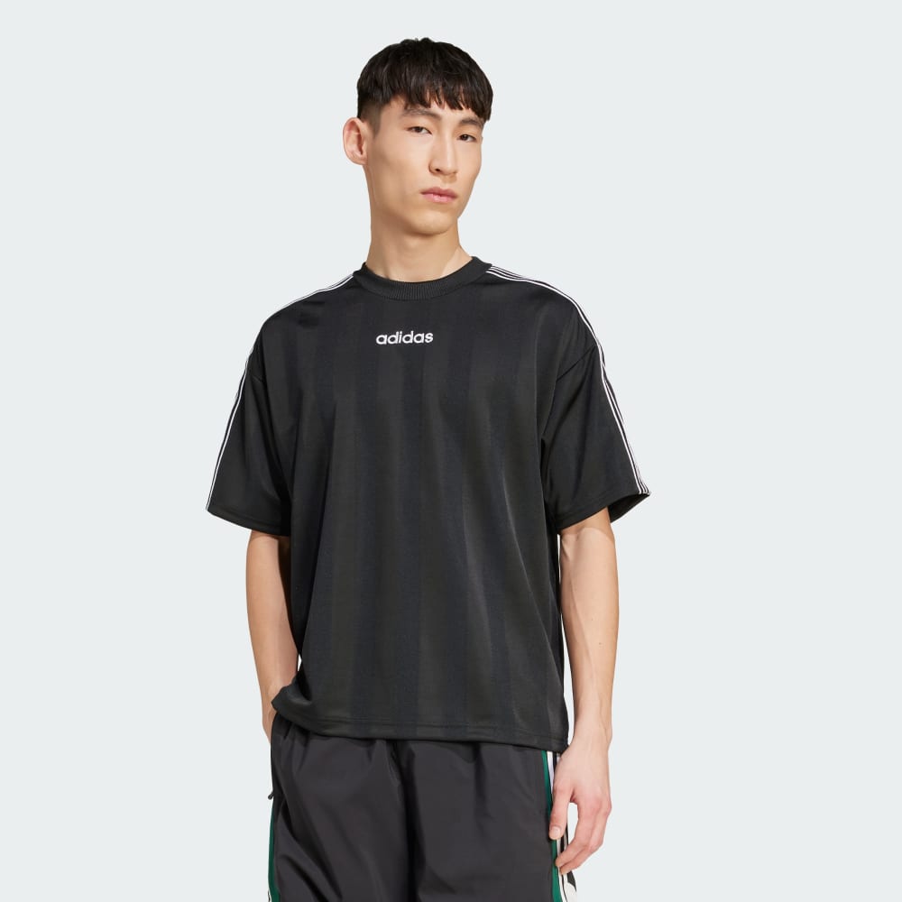 

Топ Adidas 90s Stripe Jersey, черный
