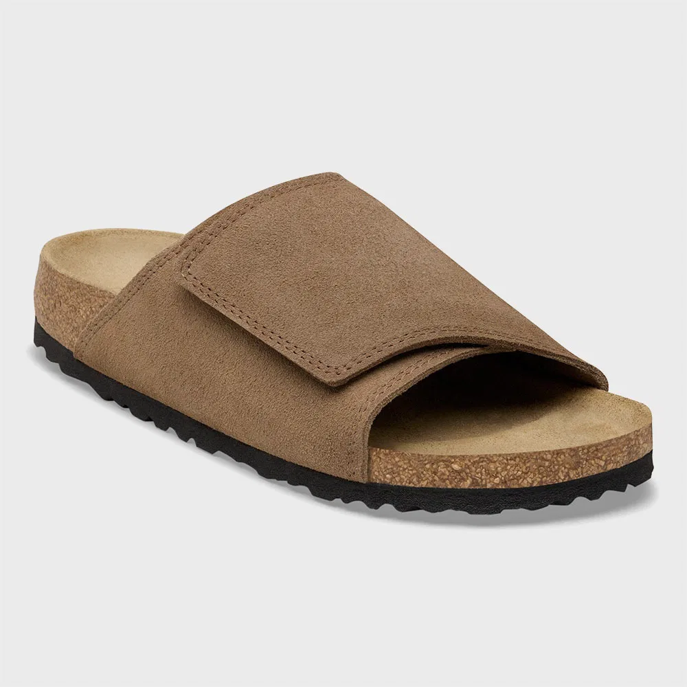 Мужские тёмно-чайные шлёпанцы Solana Leve Regular от Birkenstock