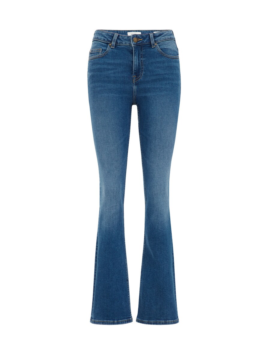 

Джинсы Bootcut WE Fashion, синий деним