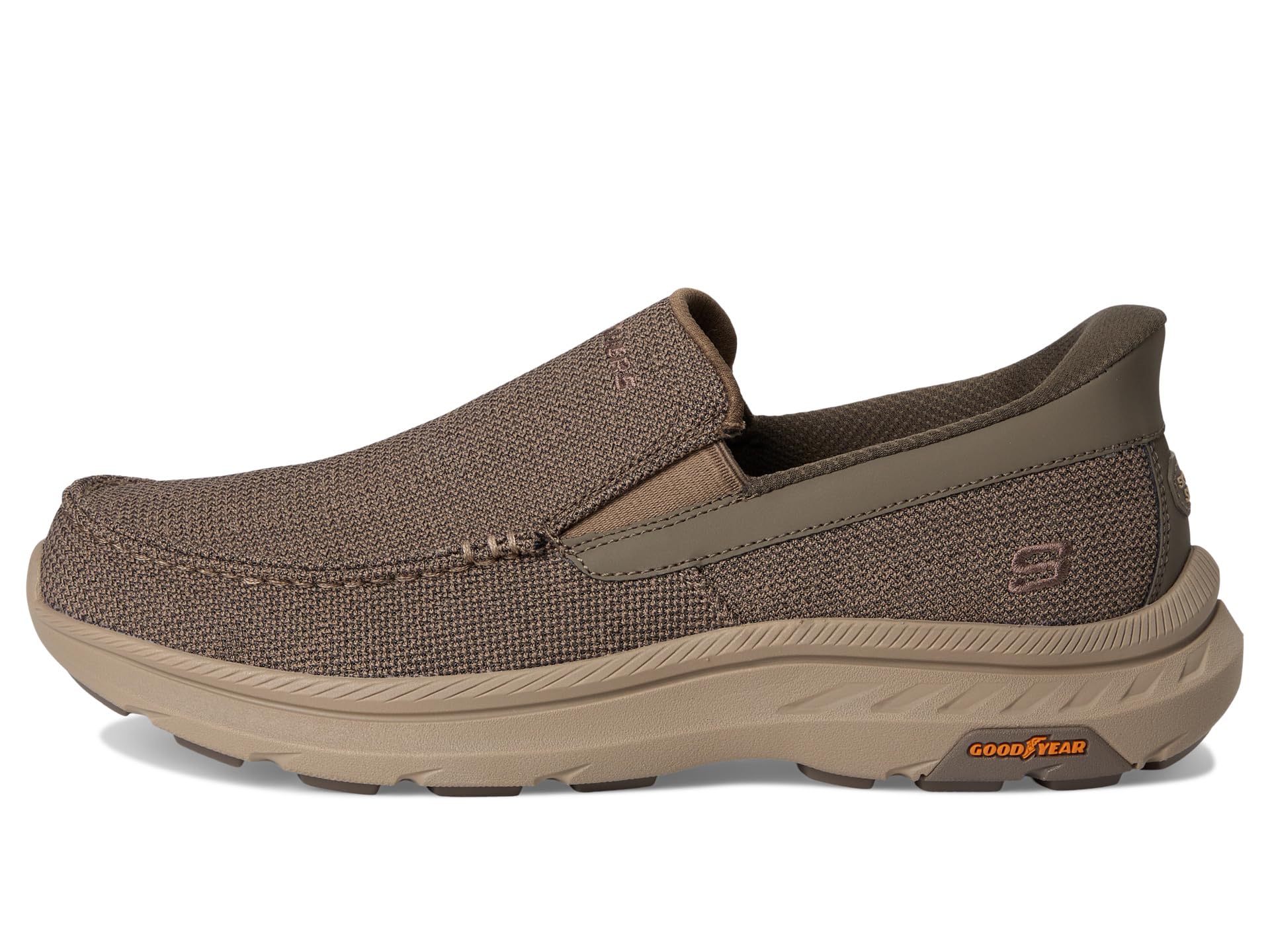Кроссовки SKECHERS Pollard - Wilfred, серо-коричневый — фото 4