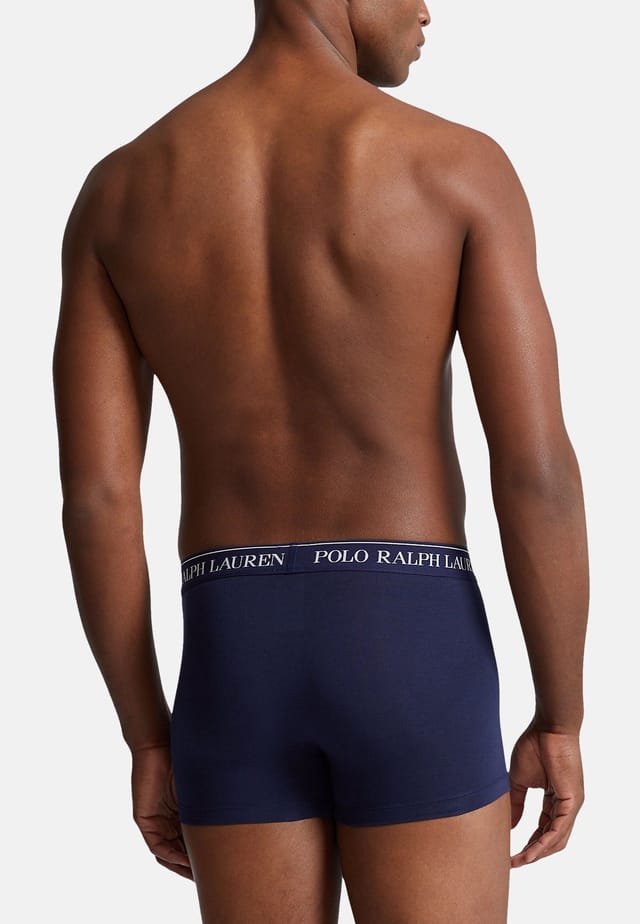 Штаны 3 шт. в упаковке с этикеткой простые надписи Polo Ralph Lauren, мультиколор — фото 2