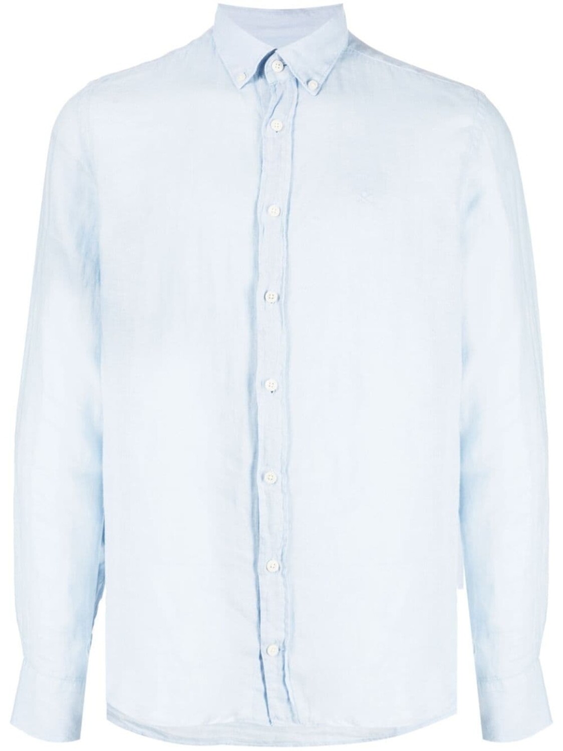 

Hackett рубашка с вышитым логотипом, синий