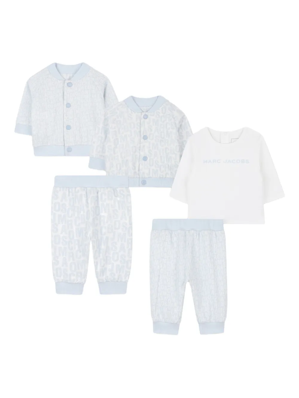 

Спортивный костюм с графичным принтом Marc Jacobs Kids, синий