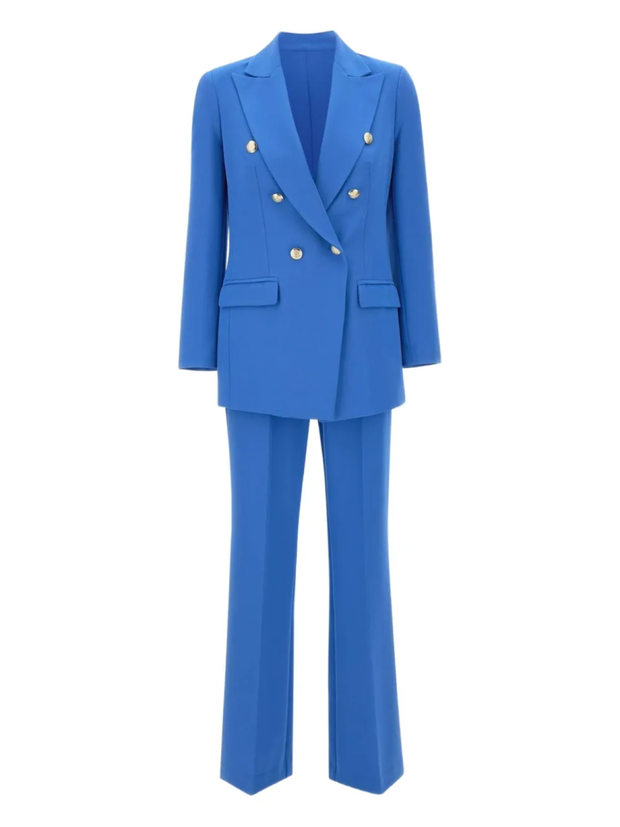 

Kaos костюм с двубортным пиджаком, синий