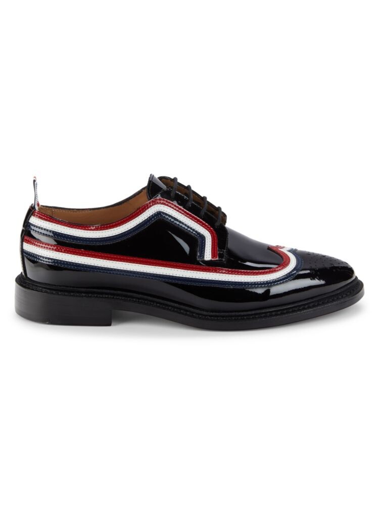 

Лакированные туфли дерби Thom Browne, черный