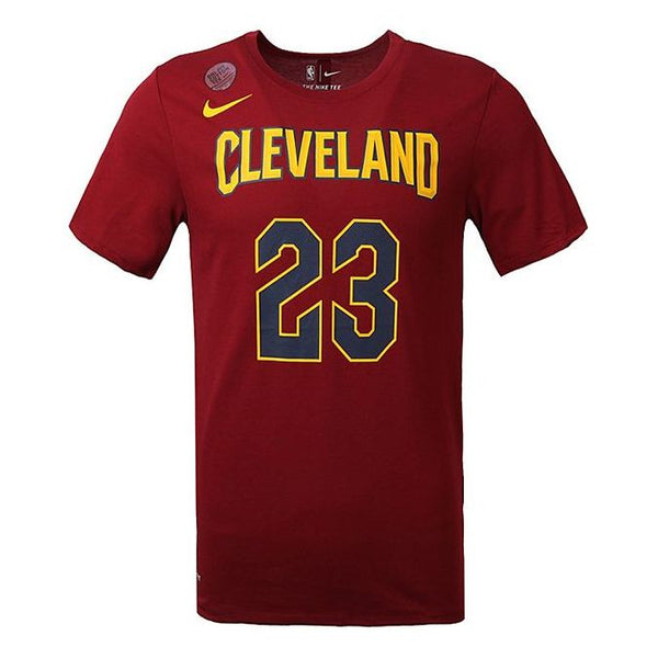 

Футболка nba lebron james cavaliers limited sw fan edition basketball short sleeve red Nike, красный